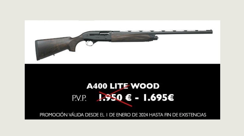 Promoción Beretta A400 Lite Wood